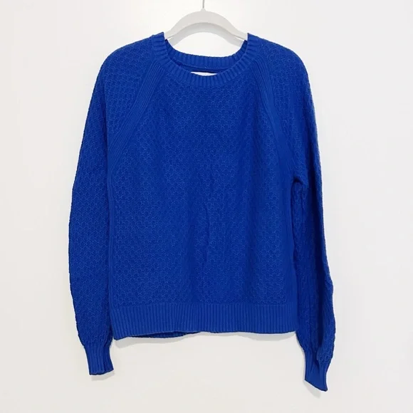 LOFT Textured Crewneck Sweater - Picture 2 of 4